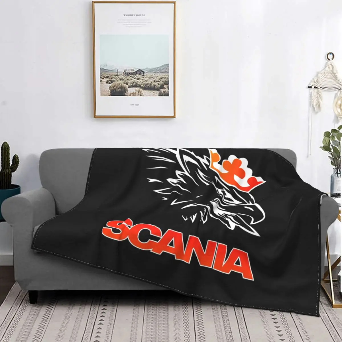 Home Textiles Sweden - Sweden Saabs Scanias Fleece Throw Blanket