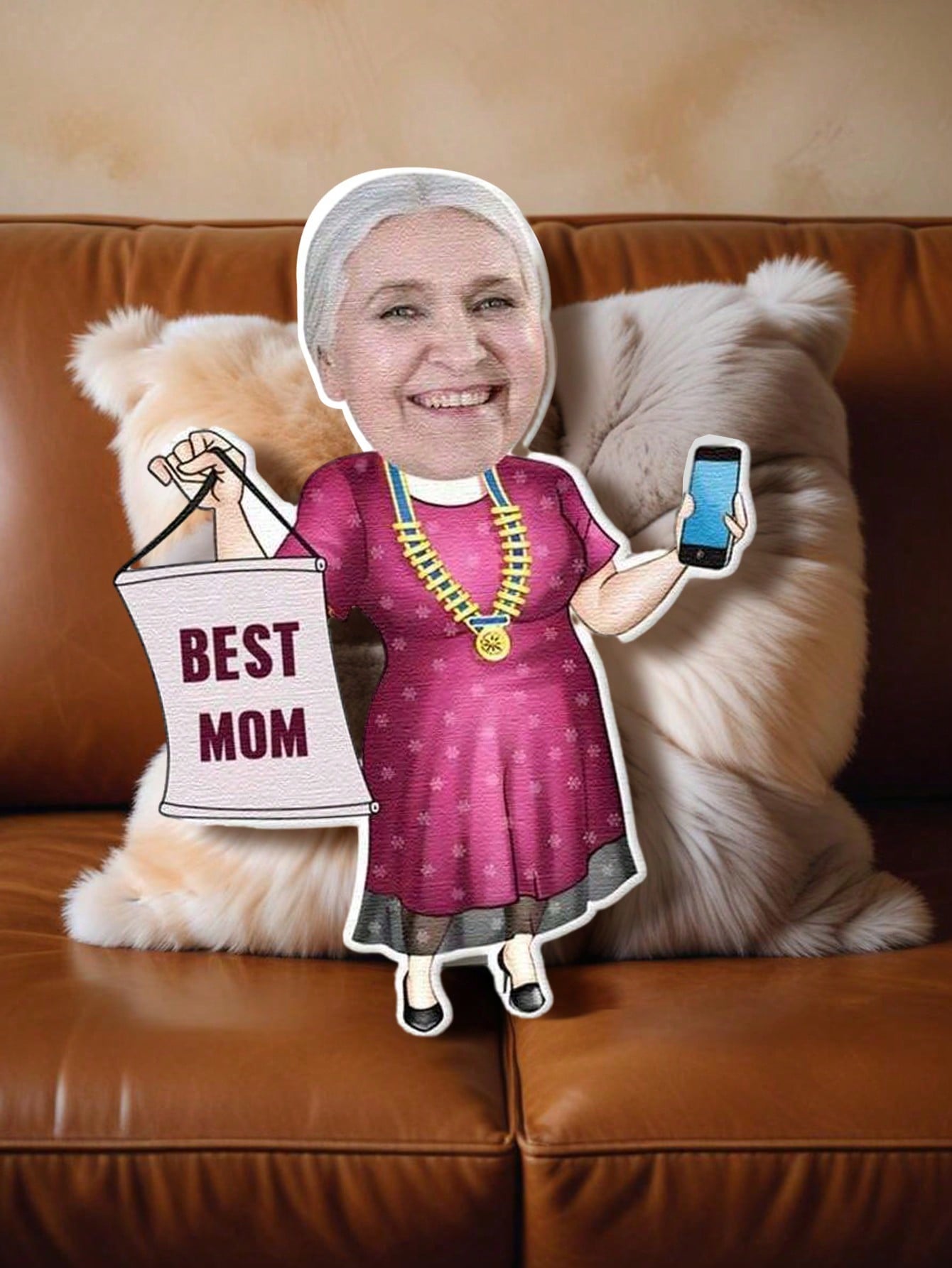 1pc Custom Face Pillow Persona - Home Textiles And Decor review and price