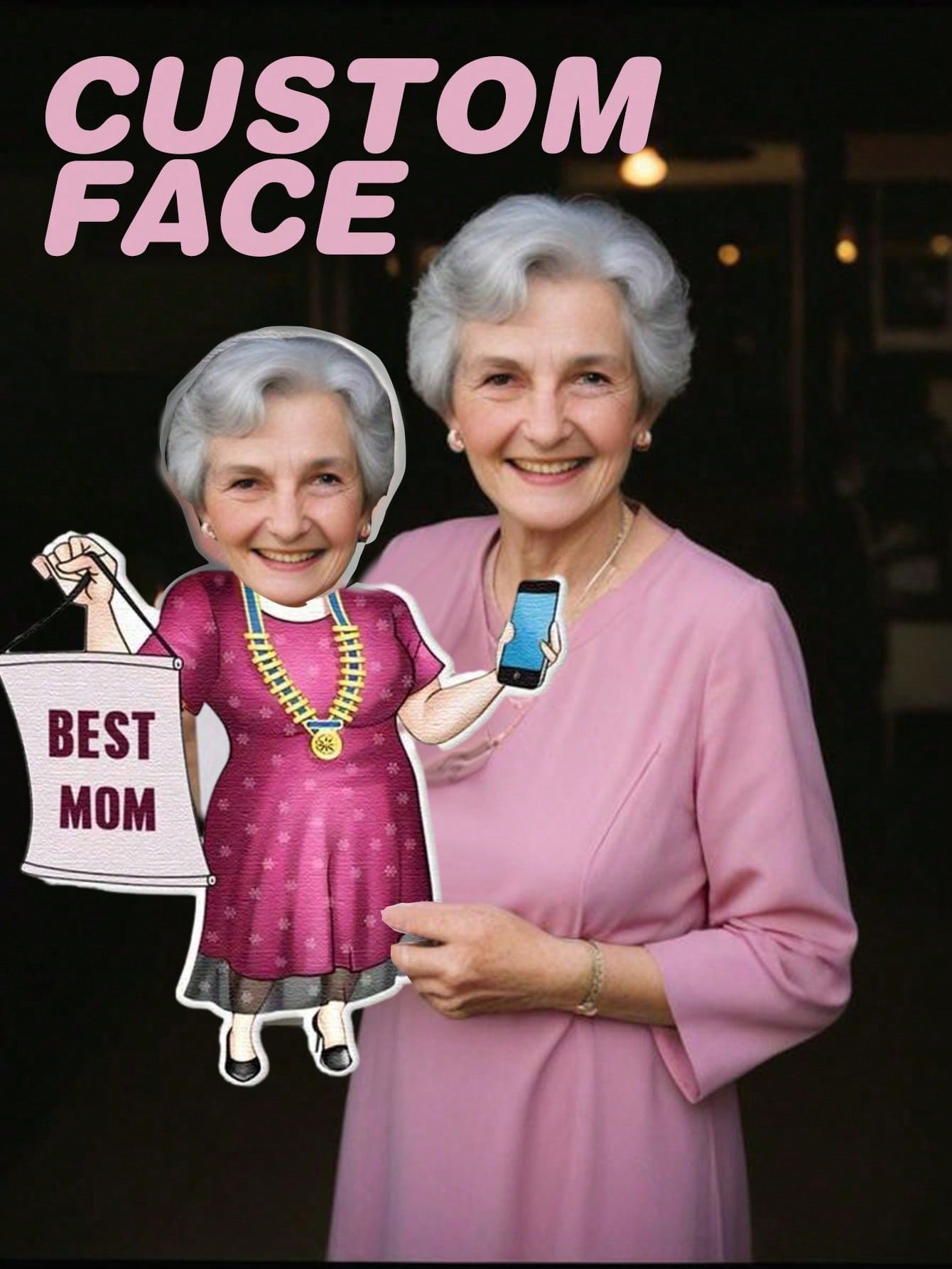 1pc Custom Face Pillow Persona - Home Textiles And Decor review and price
