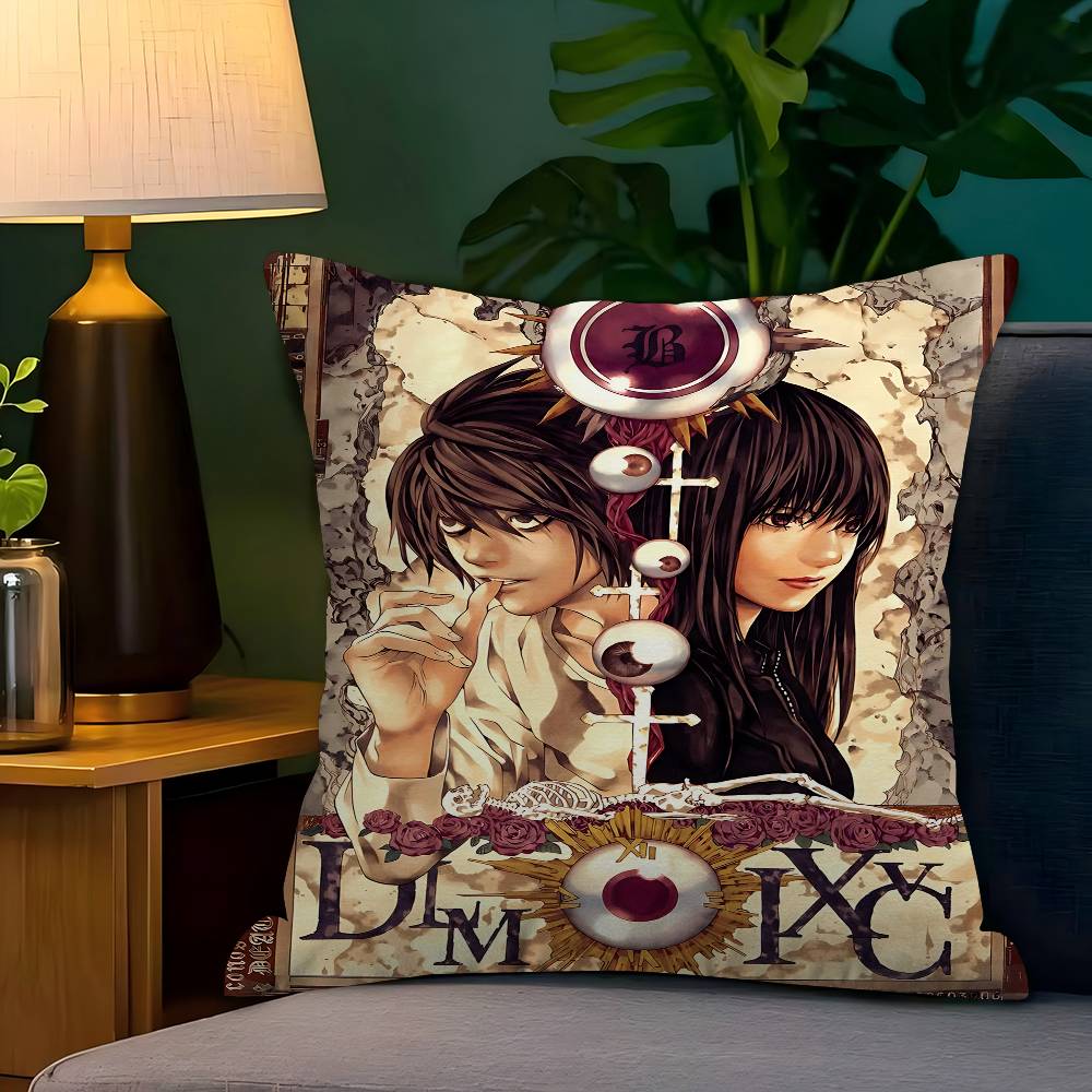 Anime Death Note Cushion Cover - Home Textiles Notes review and price