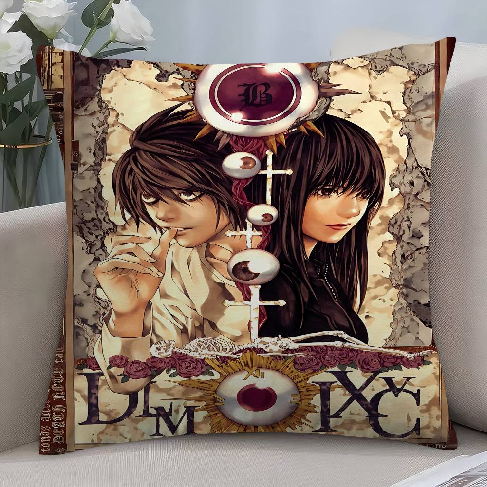 Anime Death Note Cushion Cover - Home Textiles Notes review and price