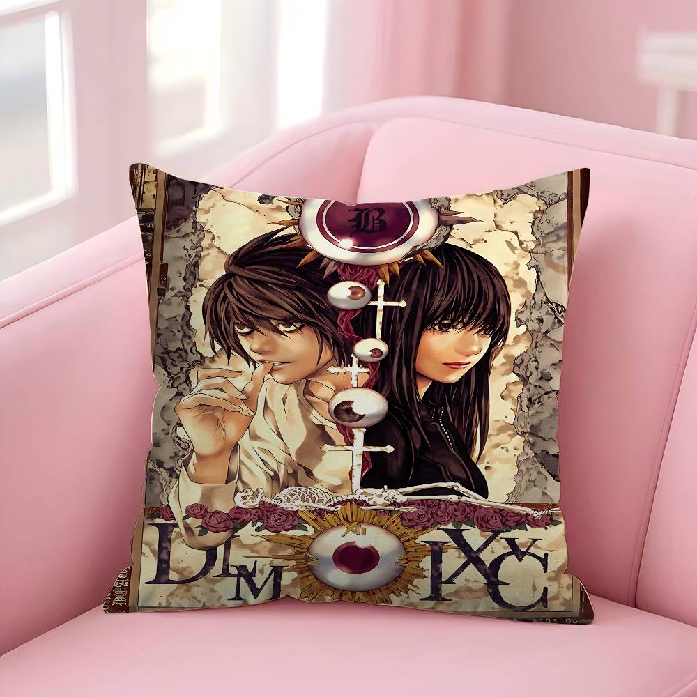 Anime Death Note Cushion Cover - Home Textiles Notes review and price