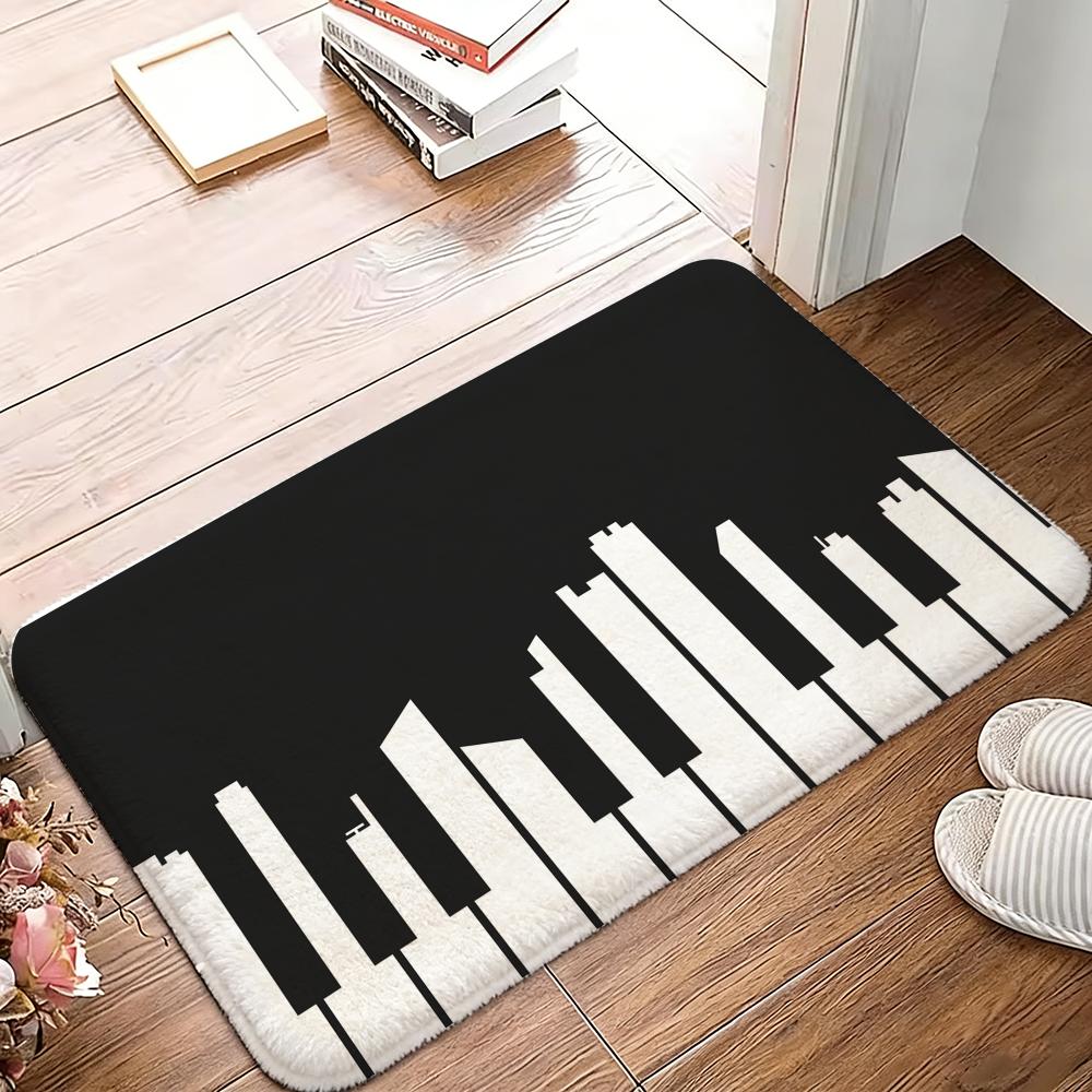 Music Note Piano Pattern Floor - Home Textiles Notes review and price