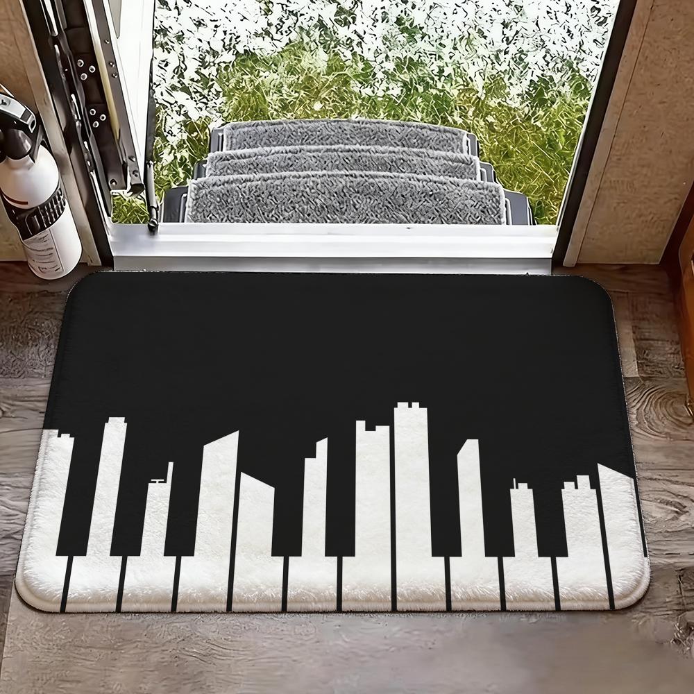 Music Note Piano Pattern Floor - Home Textiles Notes review and price