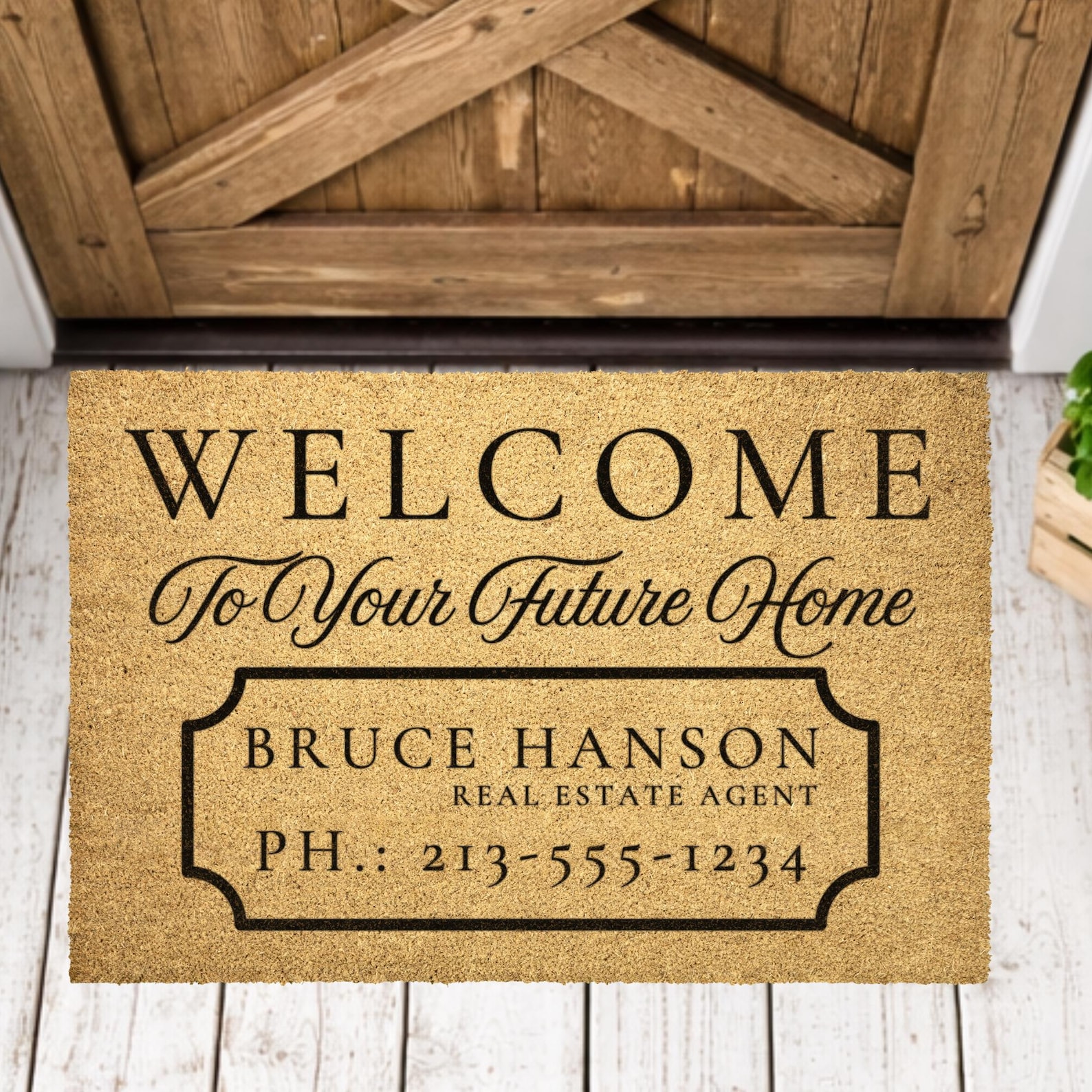 Persoanlized Welcome Doormat N - Home Textiles Company review and price