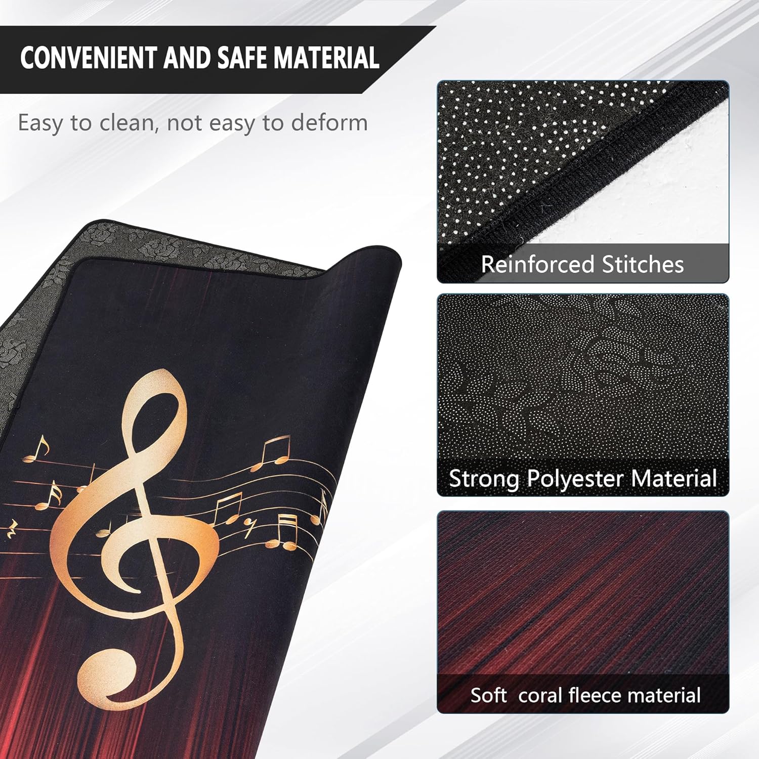 Non-Slip Drum Mat Compact Soun - Home Textiles Notes review and price