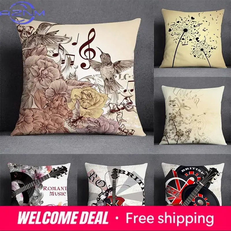 Musical Note Guitar Series Pat - Home Textiles Notes review and price
