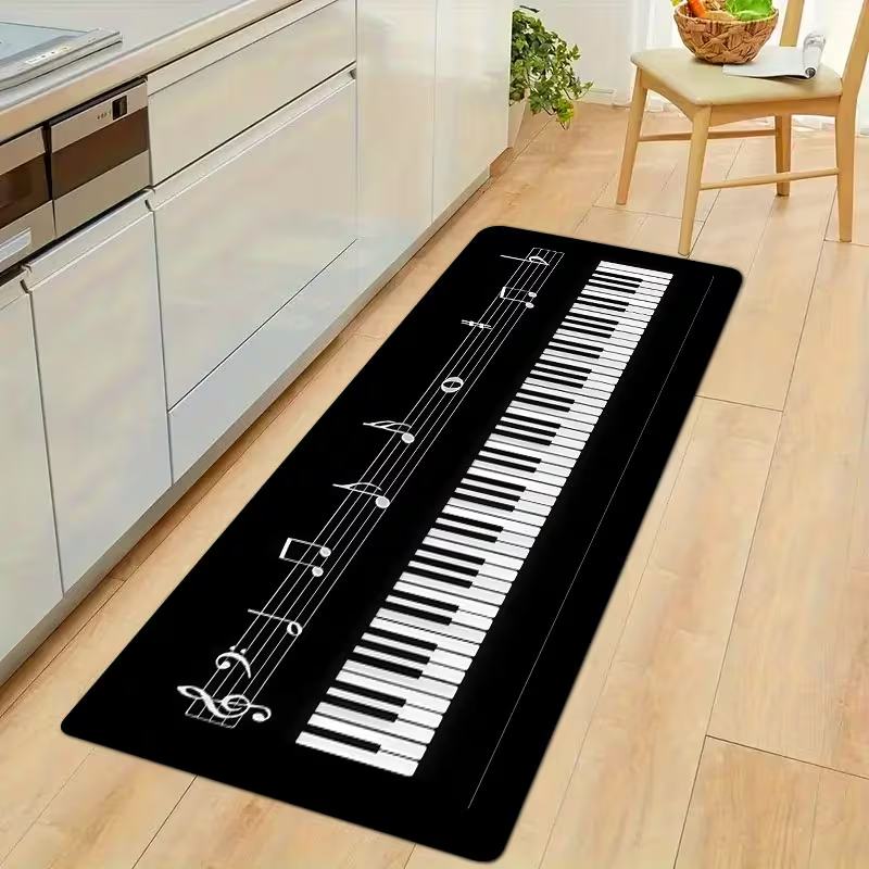 Black and White Piano Keys Kit - Home Textiles Notes review and price